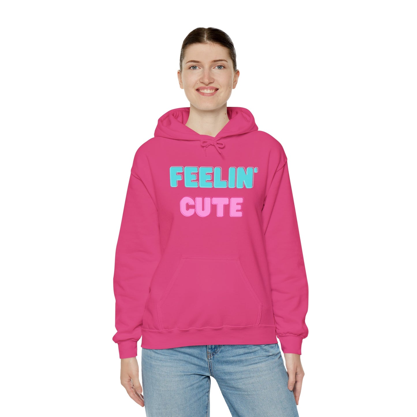 "Felling Cute" Heavy Blend™ Hoodie