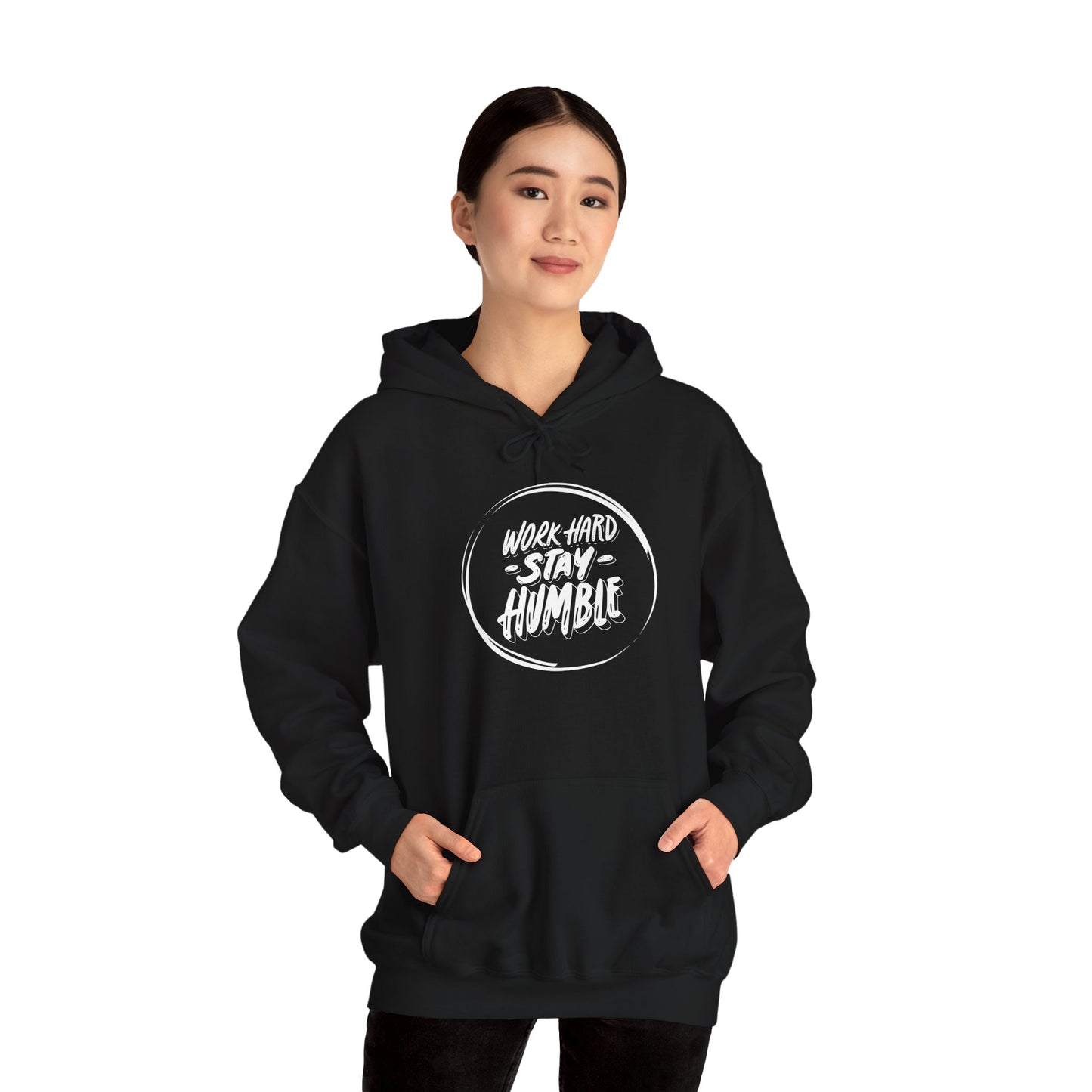 "Work Hard" Heavy Blend™ Hoodie