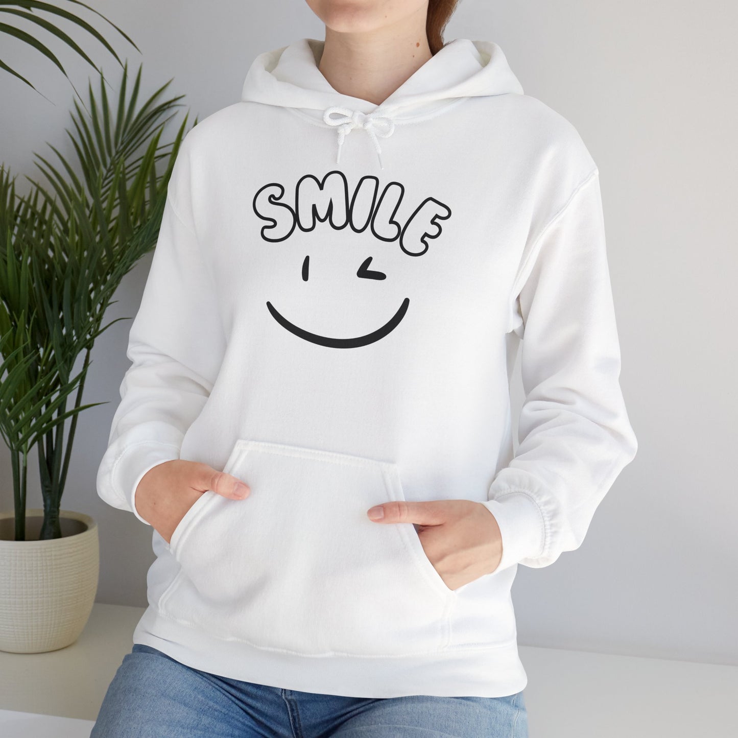 “Smile” Heavy Blend™ Hoodie