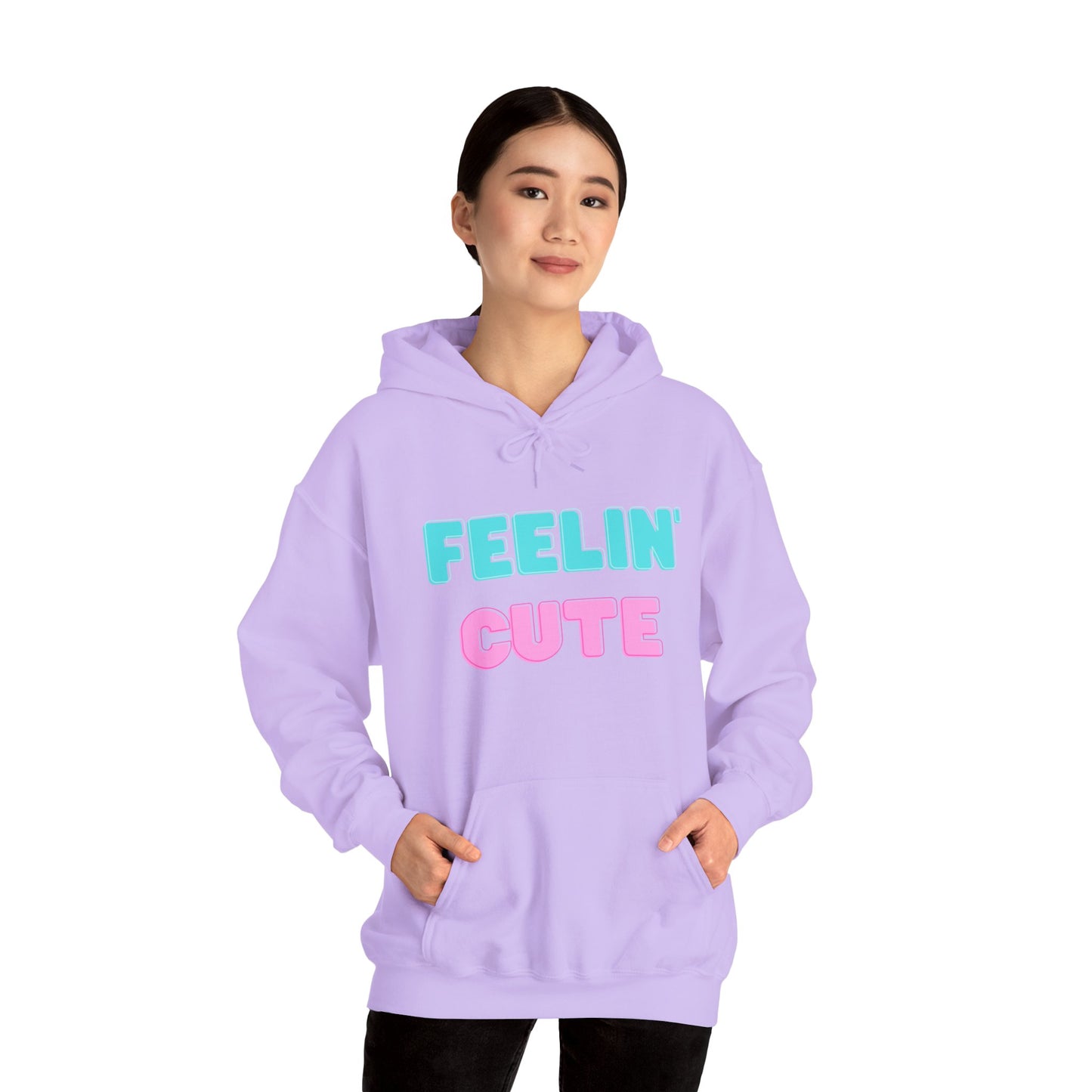 "Felling Cute" Heavy Blend™ Hoodie