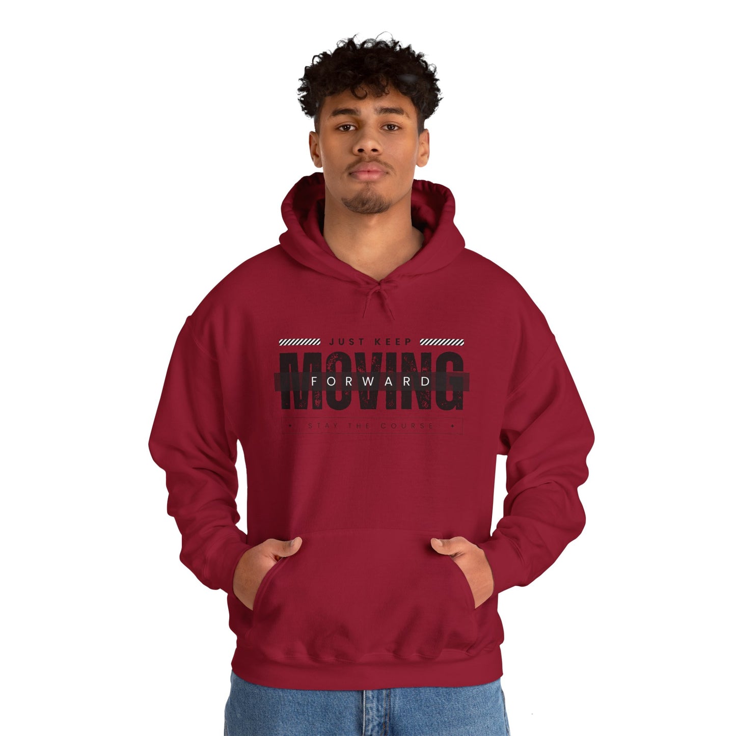 "Moving Forward" Heavy Blend™ Hoodie