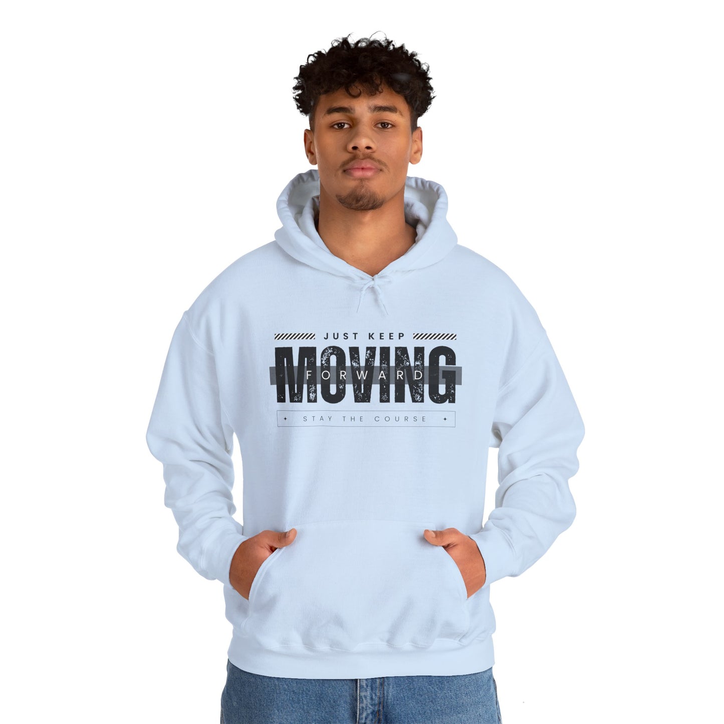 "Moving Forward" Heavy Blend™ Hoodie