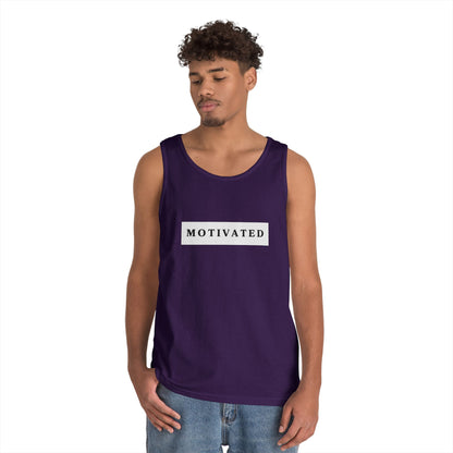 "Motivated" Heavy Cotton Tank Top