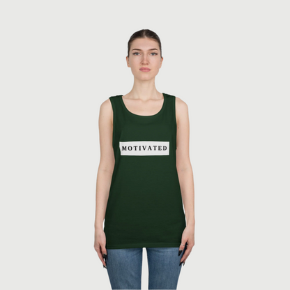 "Motivated" Heavy Cotton Tank Top