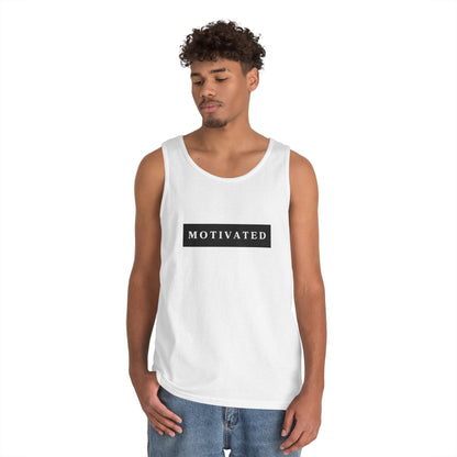 "Motivated" Heavy Cotton Tank Top