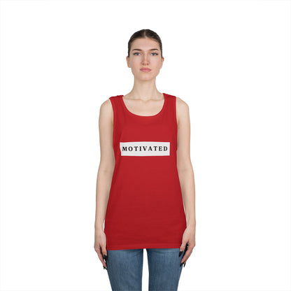 "Motivated" Heavy Cotton Tank Top