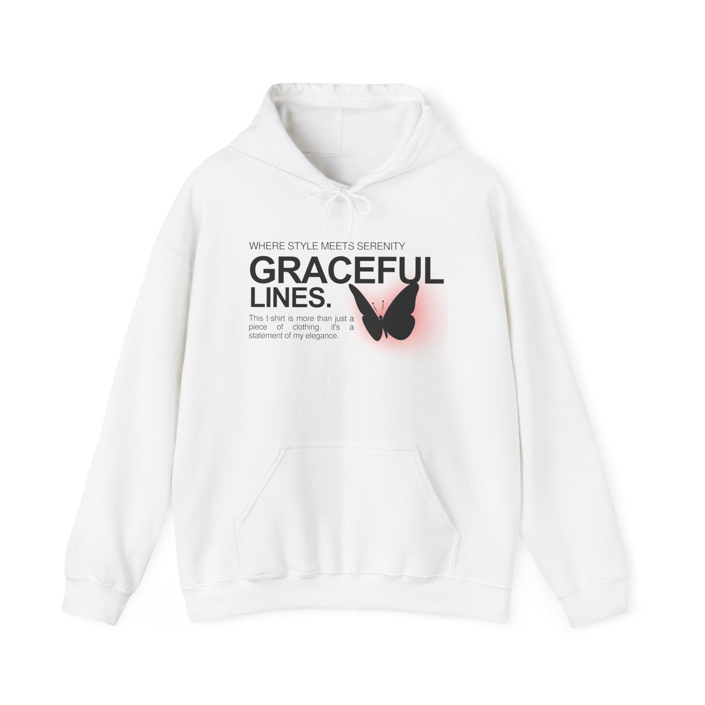 "Graceful Lines" Heavy Blend™ Hoodie