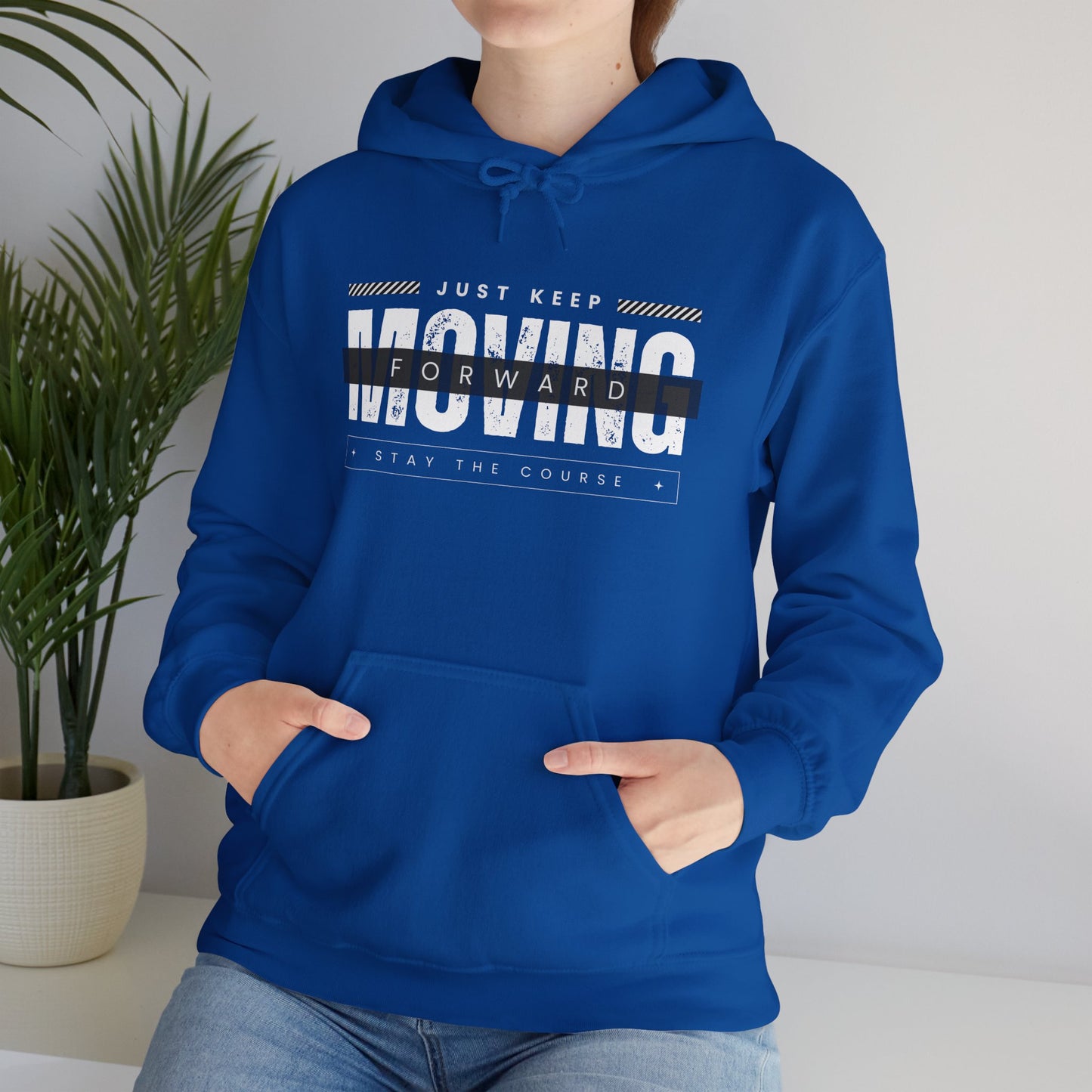 "Moving Forward" Heavy Blend™ Hoodie