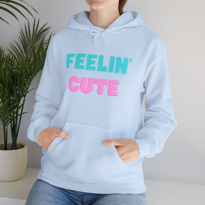 "Felling Cute" Heavy Blend™ Hoodie