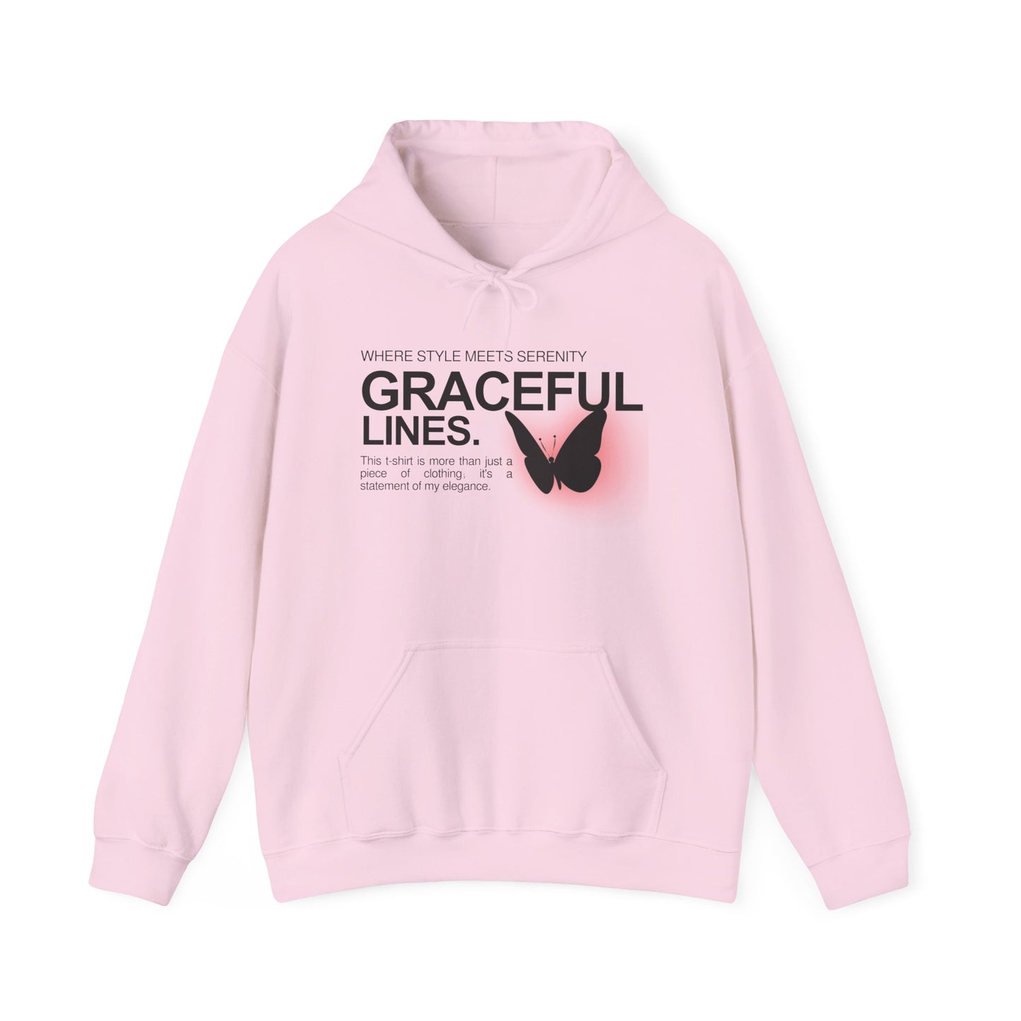 "Graceful Lines" Heavy Blend™ Hoodie