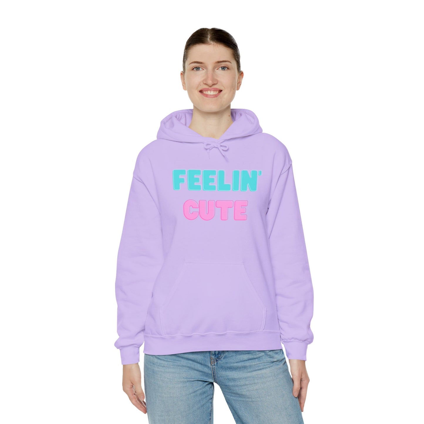 "Felling Cute" Heavy Blend™ Hoodie