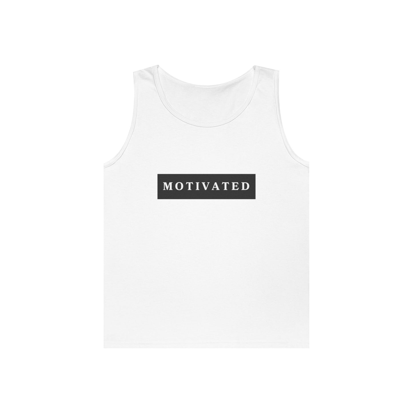 "Motivated" Heavy Cotton Tank Top