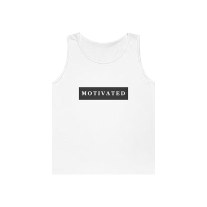 "Motivated" Heavy Cotton Tank Top