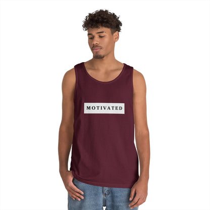 "Motivated" Heavy Cotton Tank Top