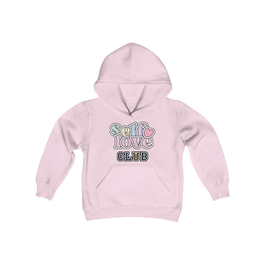 "Self Love" Heavy Blend Youth Hoodie