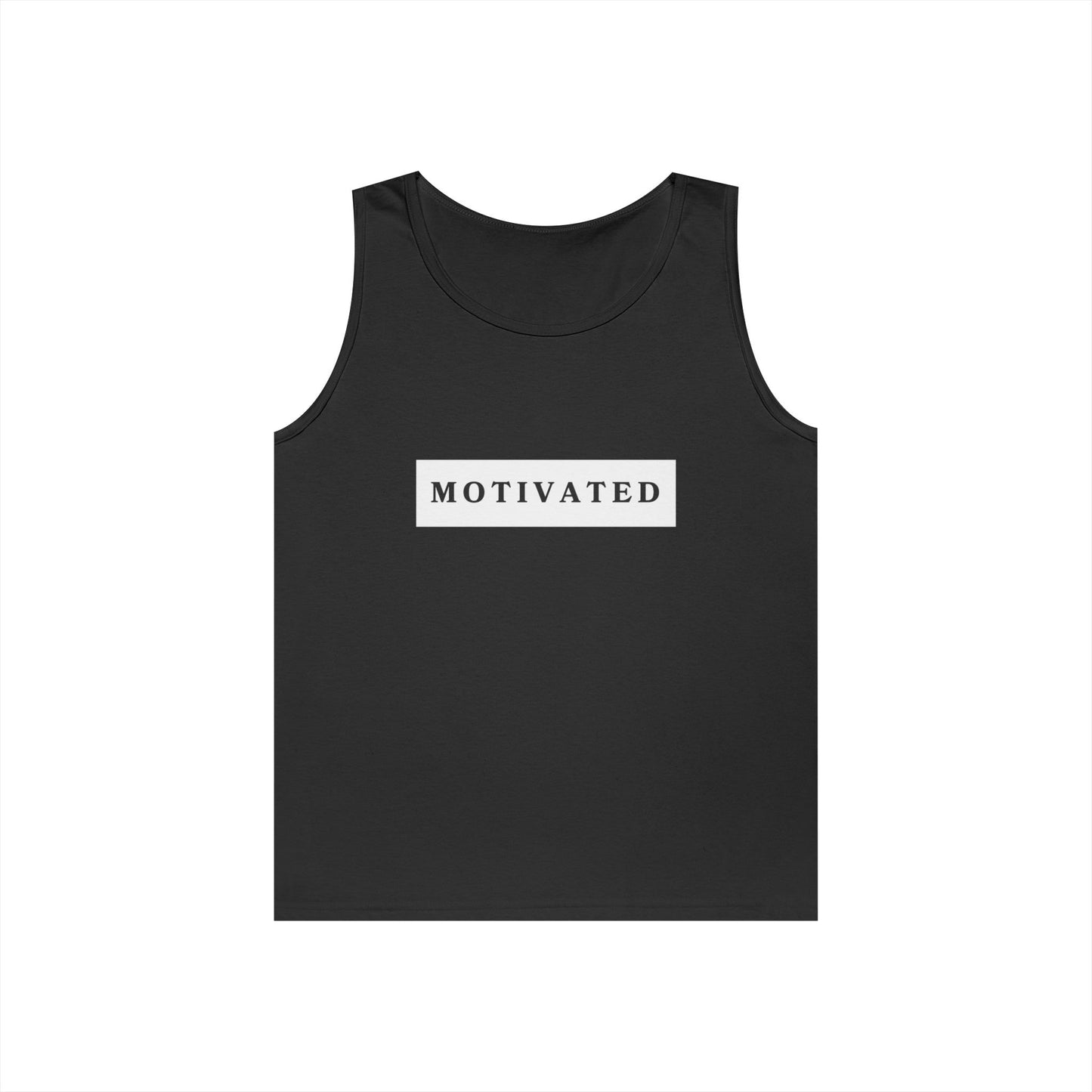 "Motivated" Heavy Cotton Tank Top