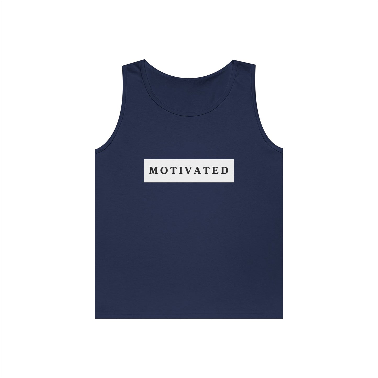 "Motivated" Heavy Cotton Tank Top