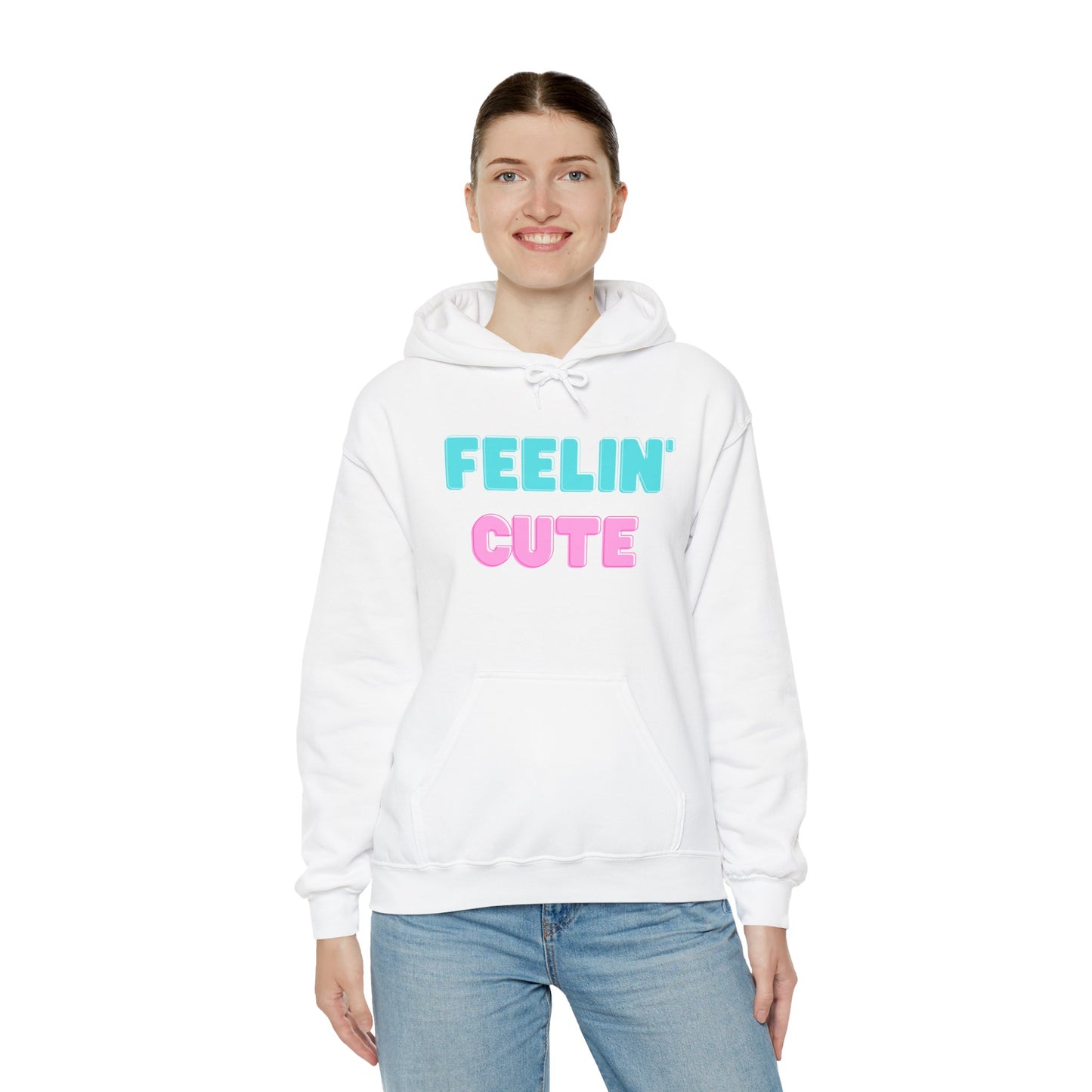 "Felling Cute" Heavy Blend™ Hoodie