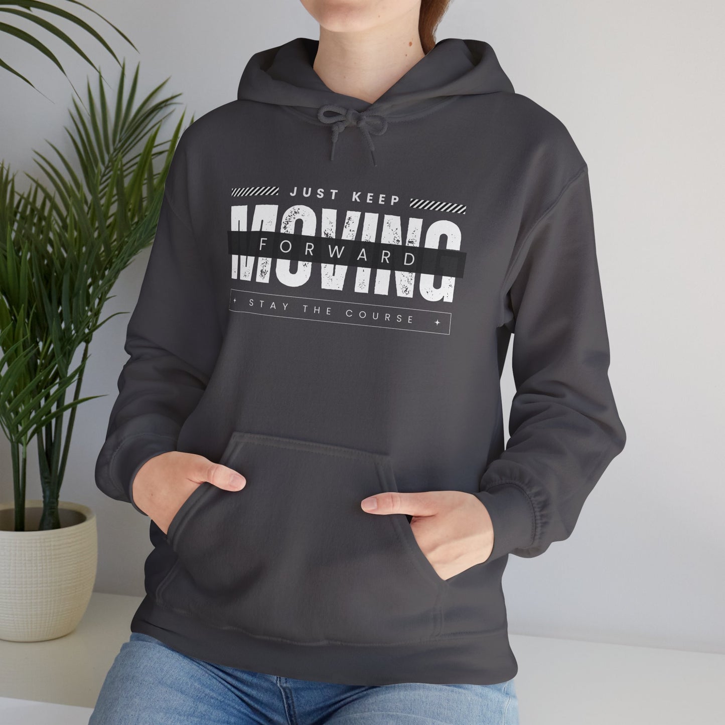 "Moving Forward" Heavy Blend™ Hoodie