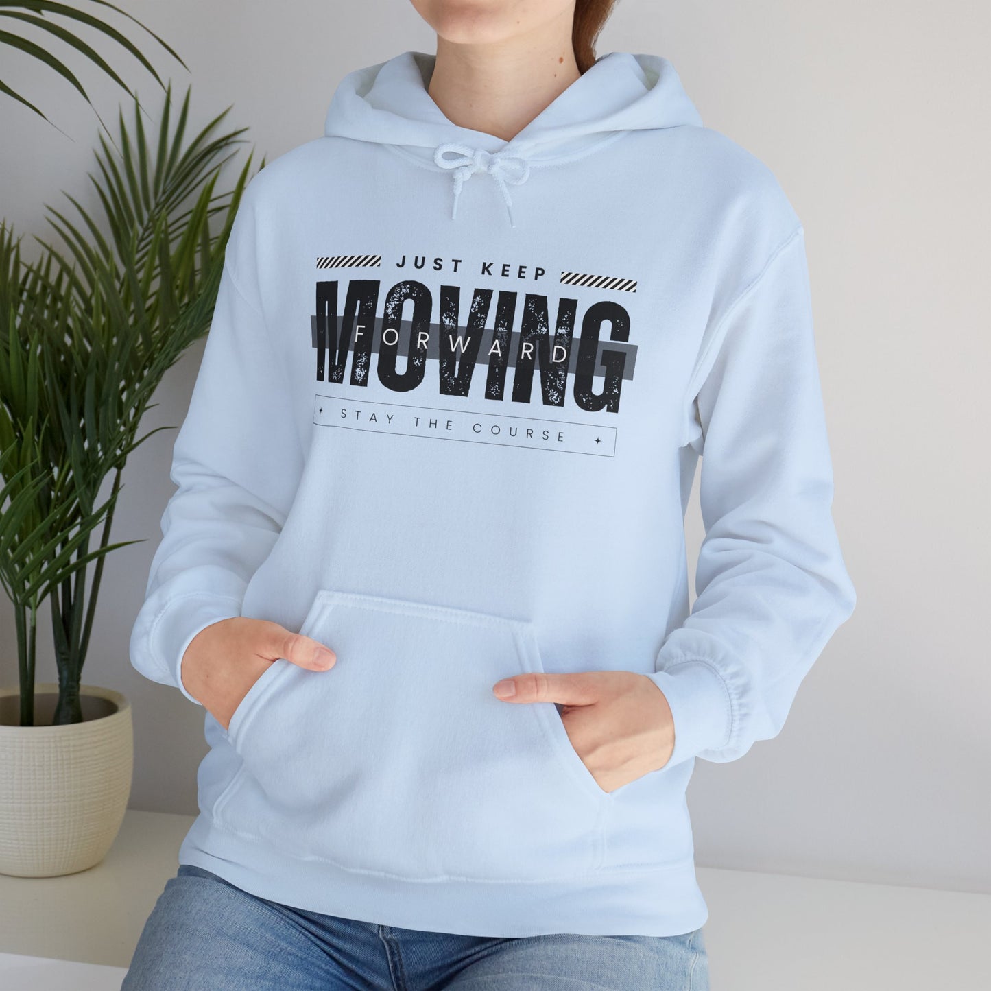 "Moving Forward" Heavy Blend™ Hoodie