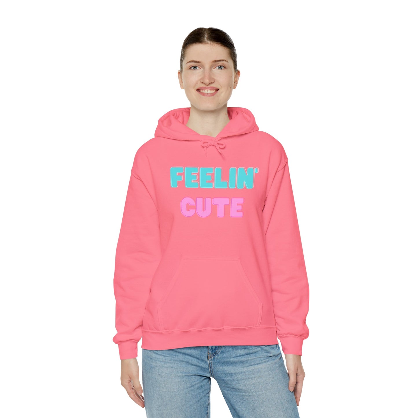 "Felling Cute" Heavy Blend™ Hoodie