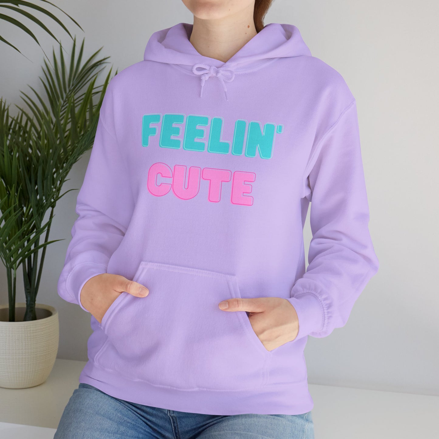 "Felling Cute" Heavy Blend™ Hoodie