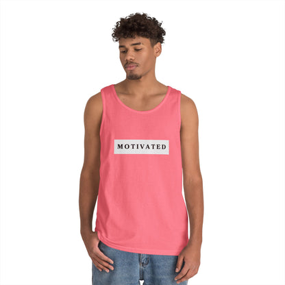 "Motivated" Heavy Cotton Tank Top