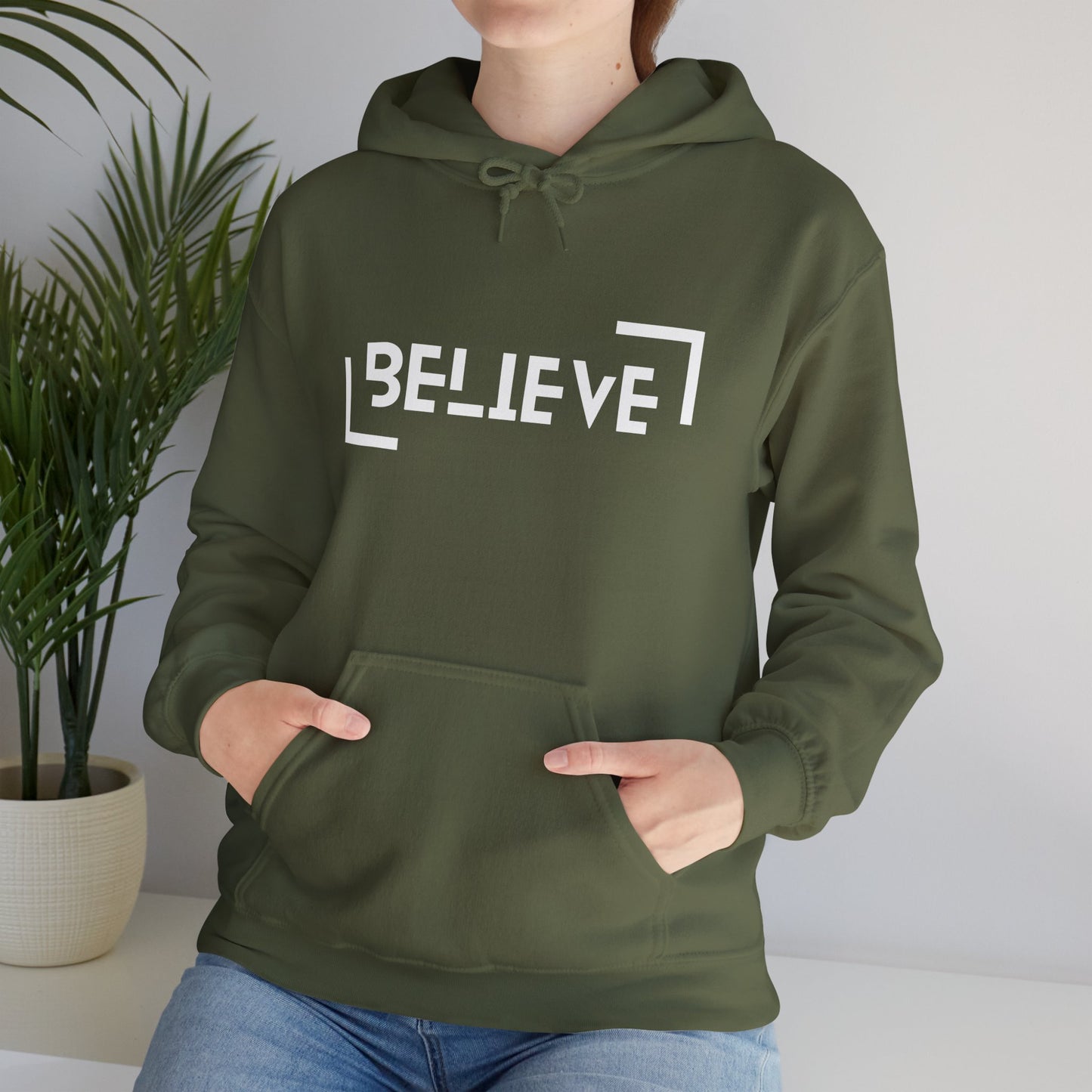 "Believe" Heavy Blend™ Hoodie