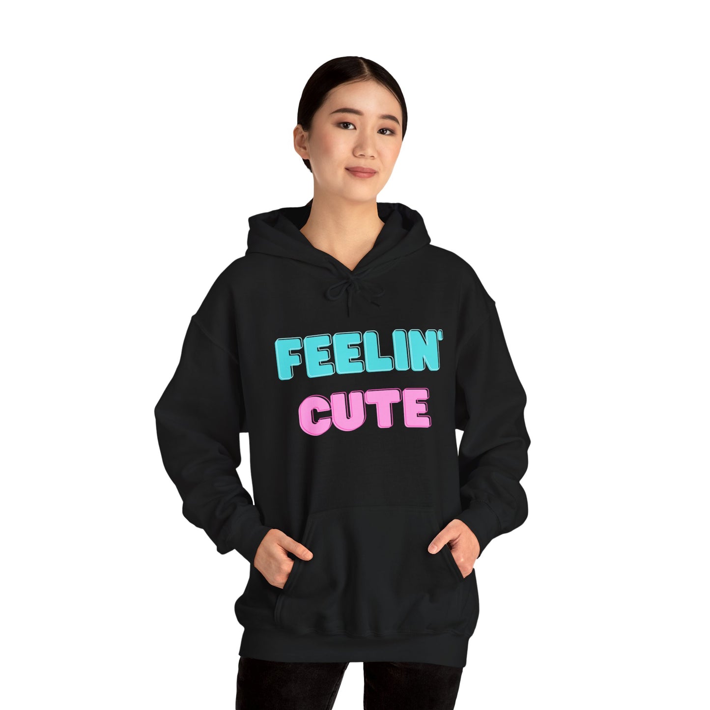 "Felling Cute" Heavy Blend™ Hoodie