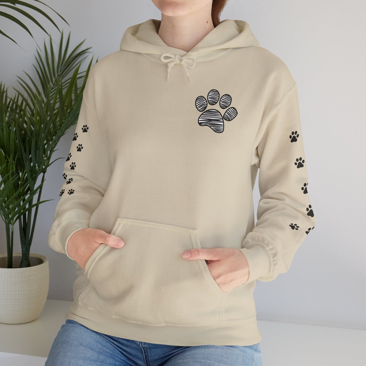 "Puppy Paws" Heavy Blend™ Hoodie