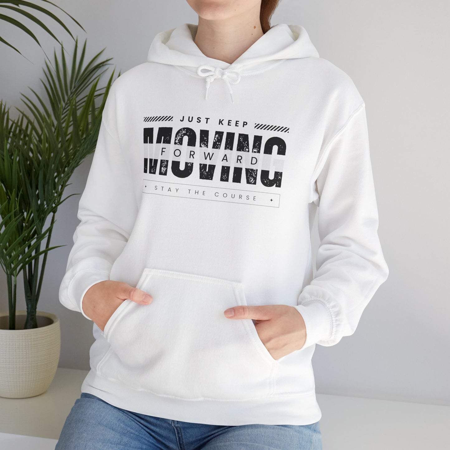 "Moving Forward" Heavy Blend™ Hoodie