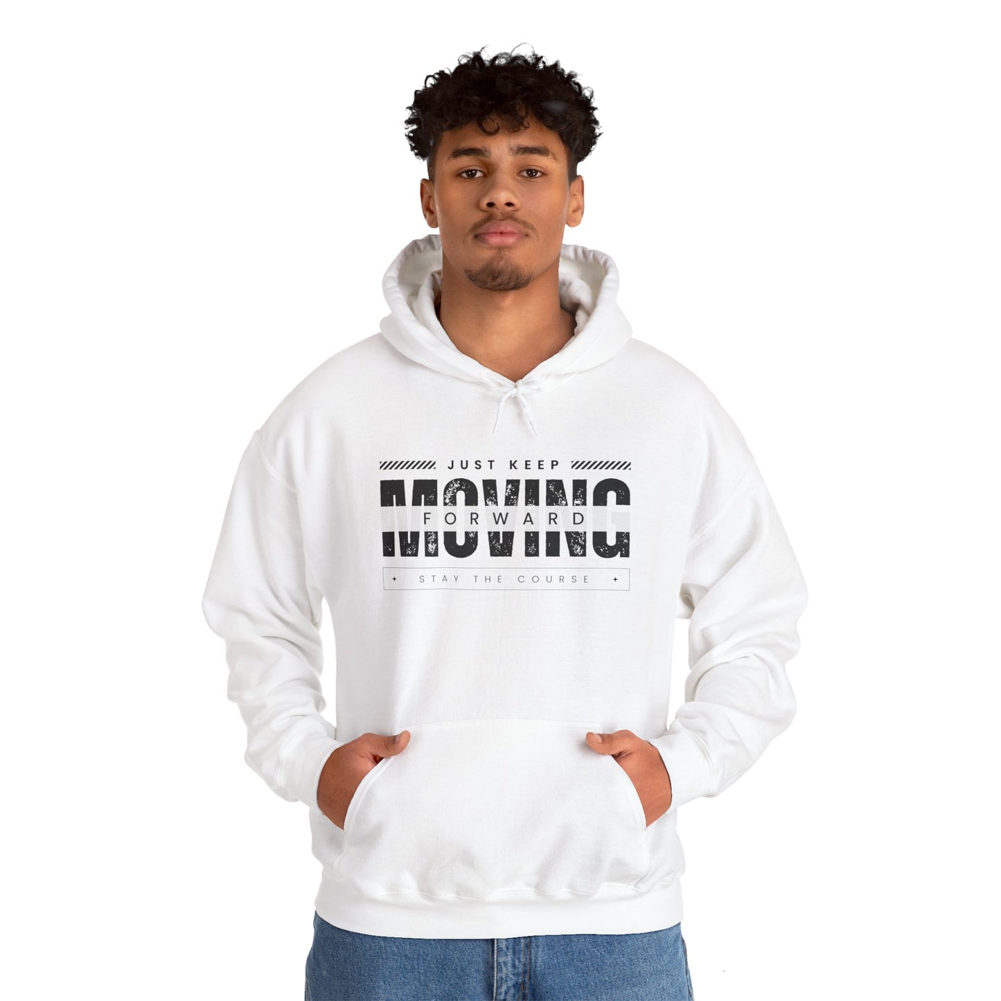 "Moving Forward" Heavy Blend™ Hoodie