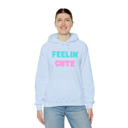 "Felling Cute" Heavy Blend™ Hoodie