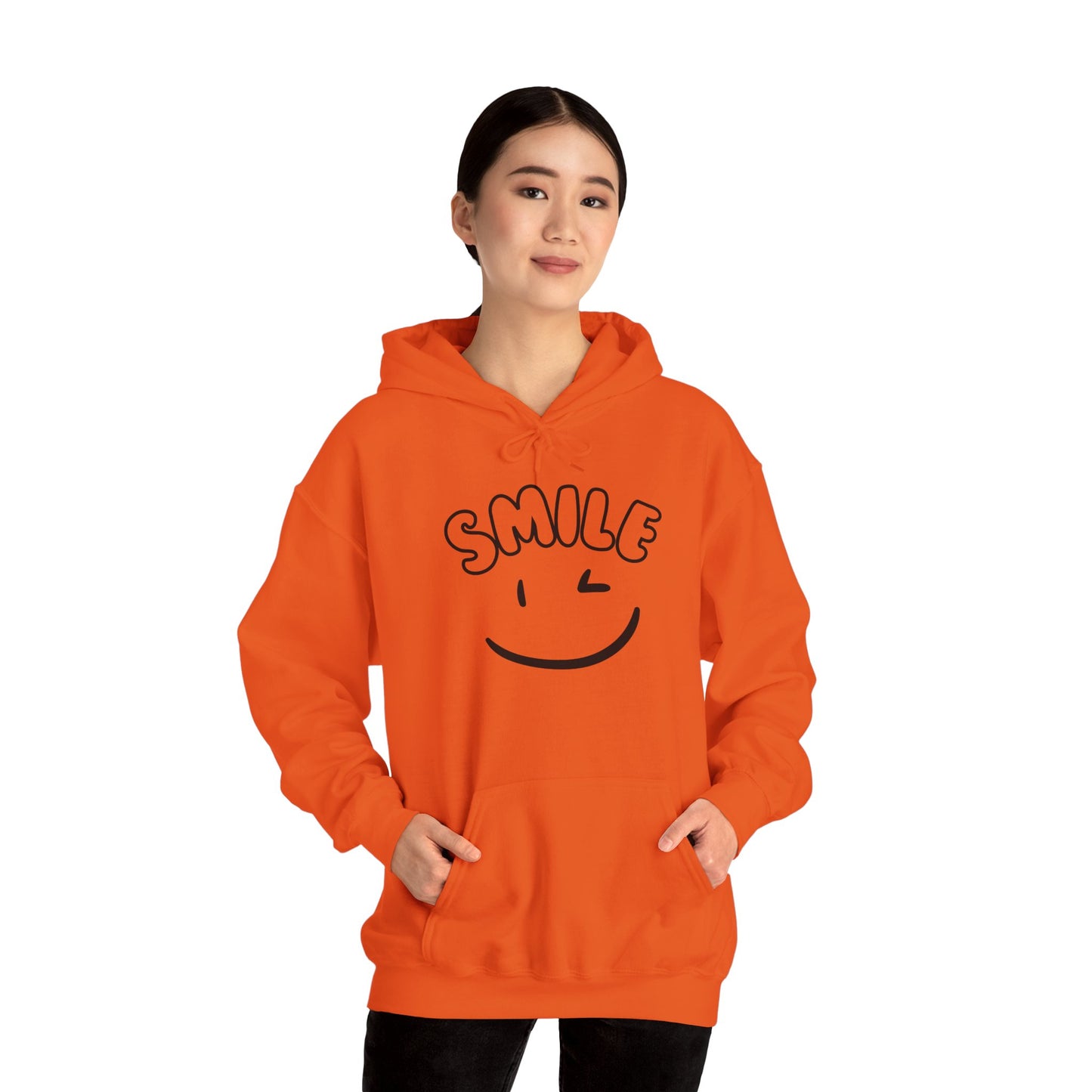 “Smile” Heavy Blend™ Hoodie