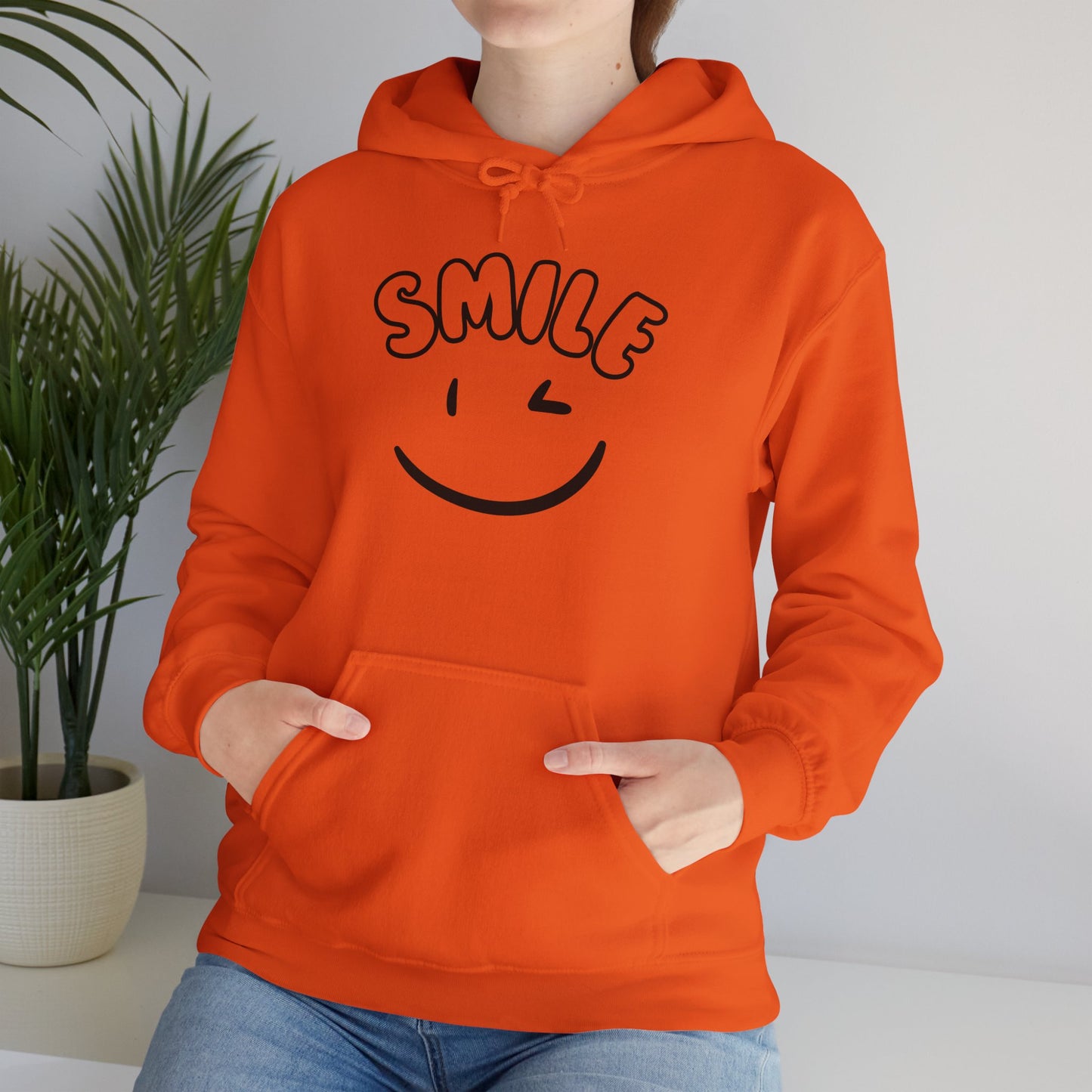 “Smile” Heavy Blend™ Hoodie