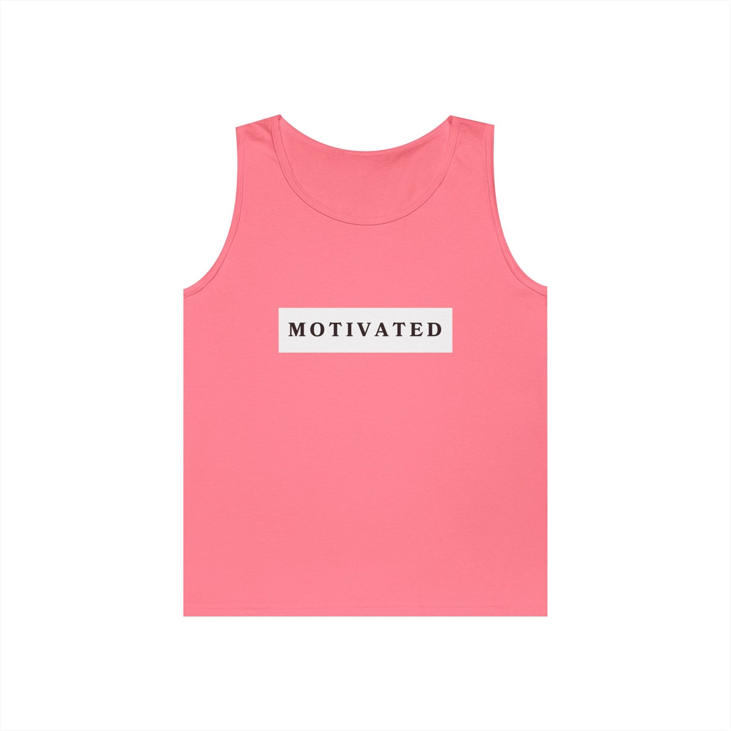 "Motivated" Heavy Cotton Tank Top