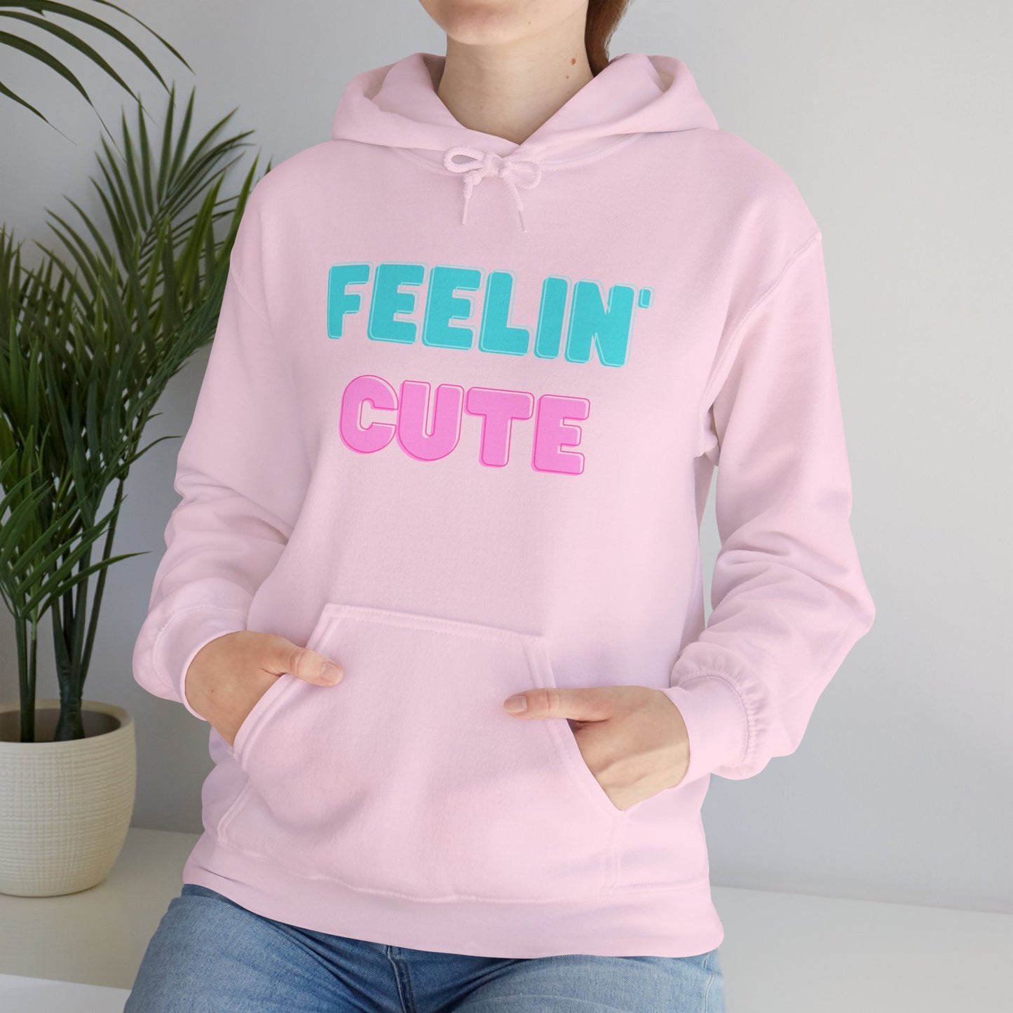 "Felling Cute" Heavy Blend™ Hoodie