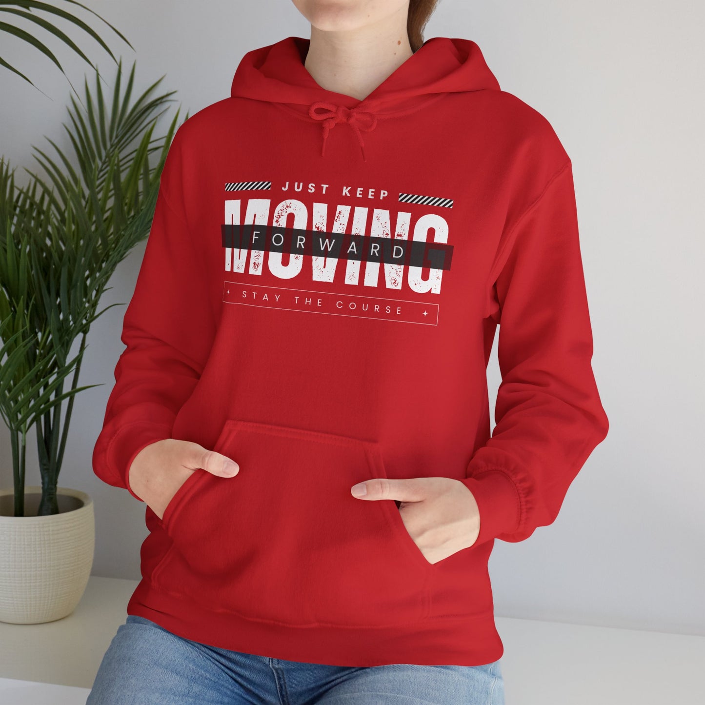 "Moving Forward" Heavy Blend™ Hoodie