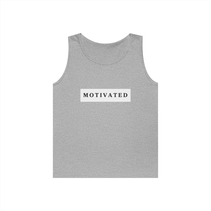 "Motivated" Heavy Cotton Tank Top