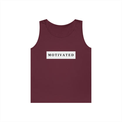 "Motivated" Heavy Cotton Tank Top