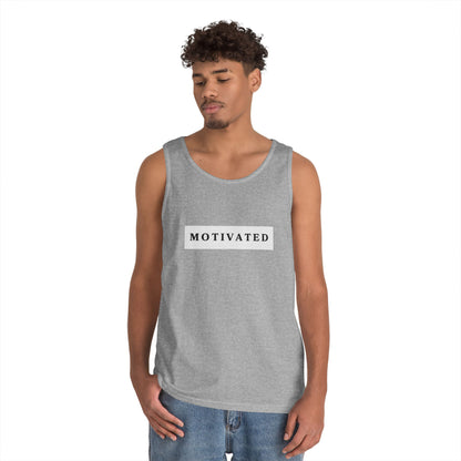 "Motivated" Heavy Cotton Tank Top